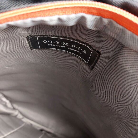 Men's Black Nylon Vertical (North South) Messenger Bag 14"x11" - Picture 6 of 7